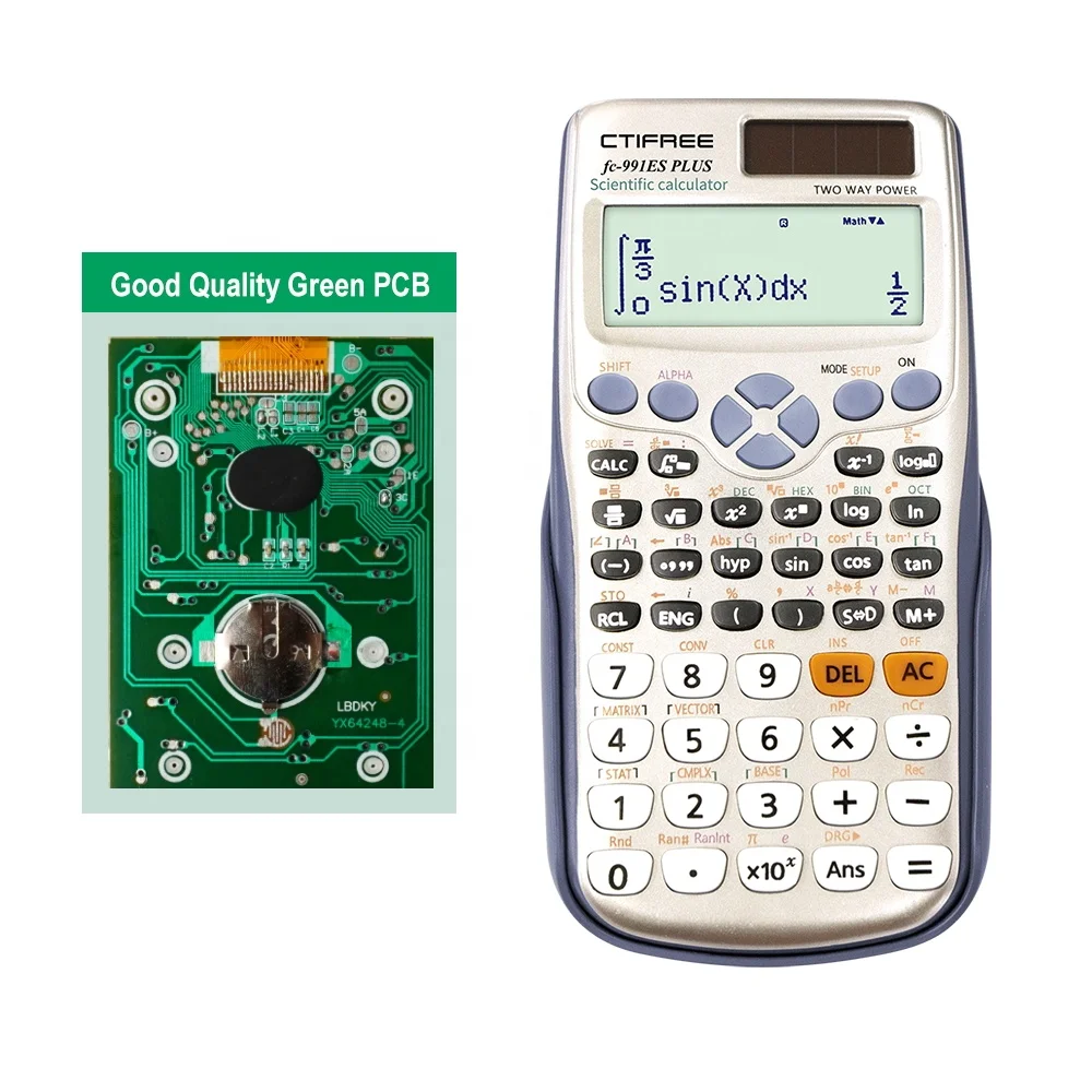 Digit Calculator Fx-991es Plus Scientific Calculateur Calculadora Calculatrices Engineering Scientific Calculator With Cover