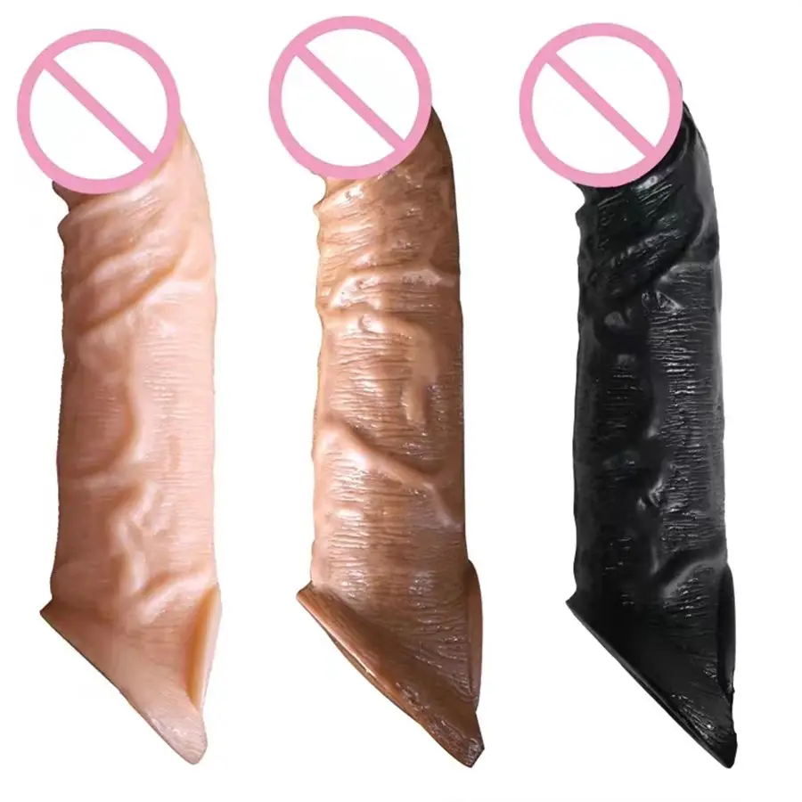 Sex Toys For Men Reusable Condom Realistic Dragon Cock Sleeve 21cm Extender  Extension Big Penis Sleeve - Buy Reusable Penis Sleeve Extender Realistic  Penis Condom Silicone Extension Sex Toy,For Men ...