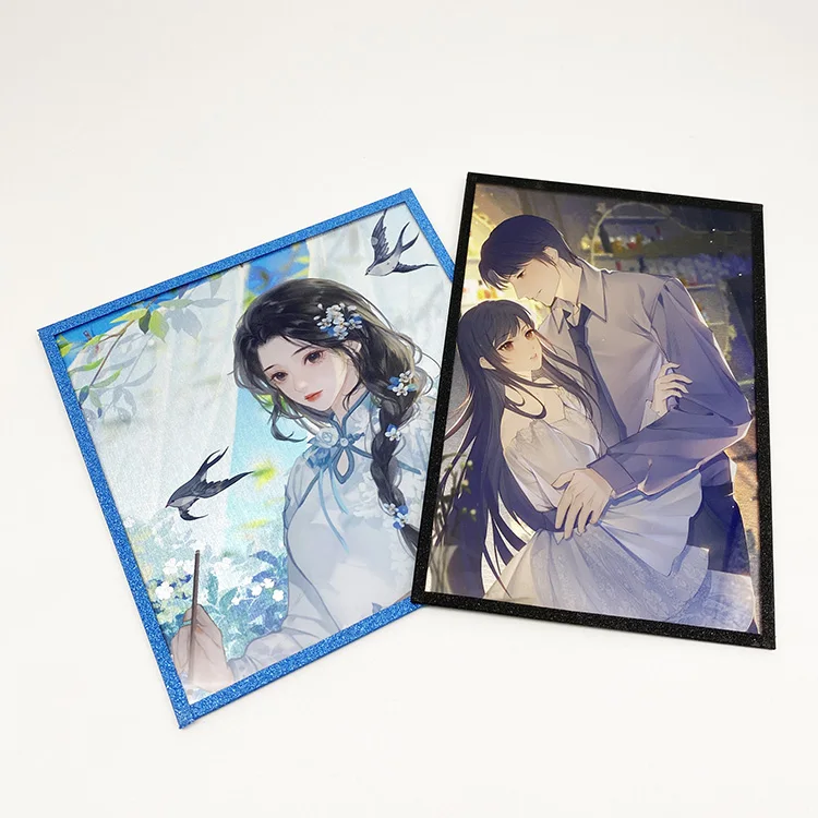 Custom Holographic Laser Shikishi Board - Anime Sign Card