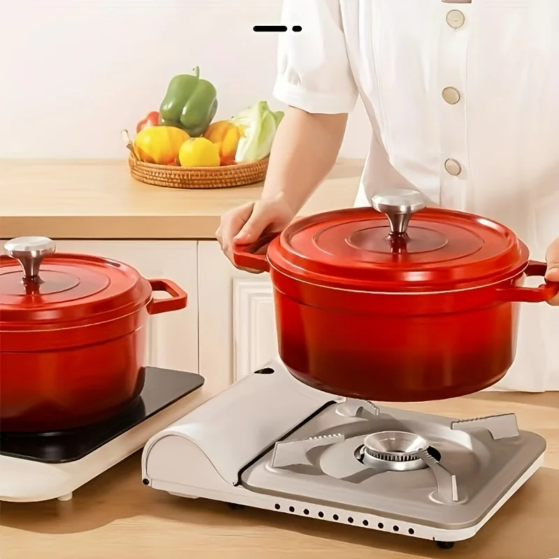 Lightweight Non-Stick Aluminum Soup Pot - Even Heat Distribution for Home  Restaurant Use