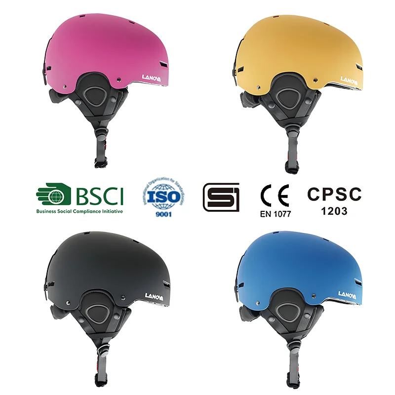 Factory High Quality Customizable Poc Ski Helmet Adjustable Ski & Snow Helmet with 13 Vents Men's Ski Helmet