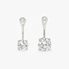 Solitaire Drop Ear Jacket