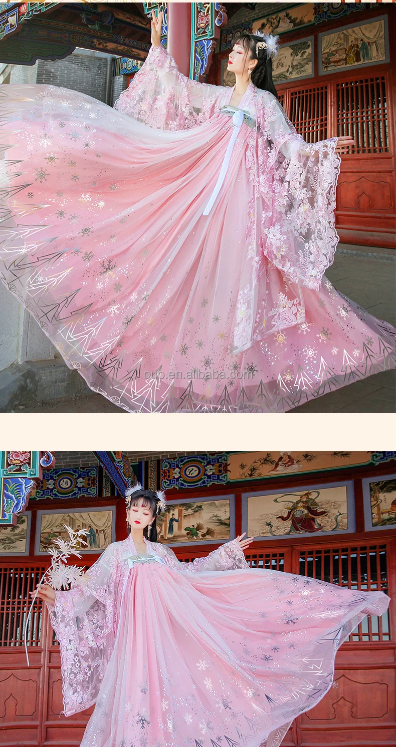 Beautiful Chinese Traditional Dress Chinese Hanfu Han Clothing Oc621
