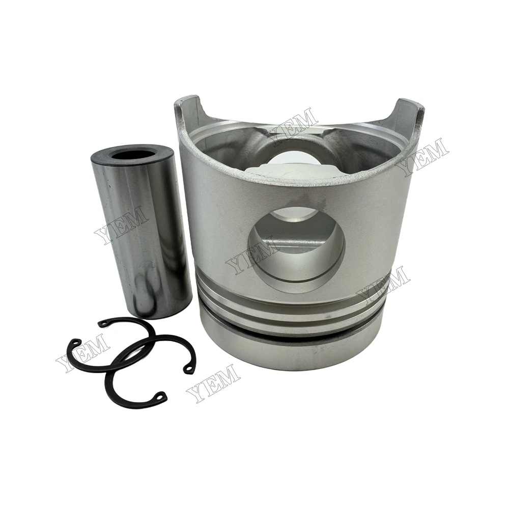 Piston and Pin Clip for Hino W04CT Engine Parts 4