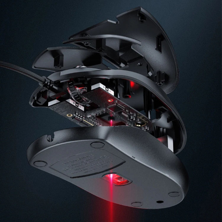 KAKUSIGA Low Price Computer PC Wired USB Official Gaming Mouse