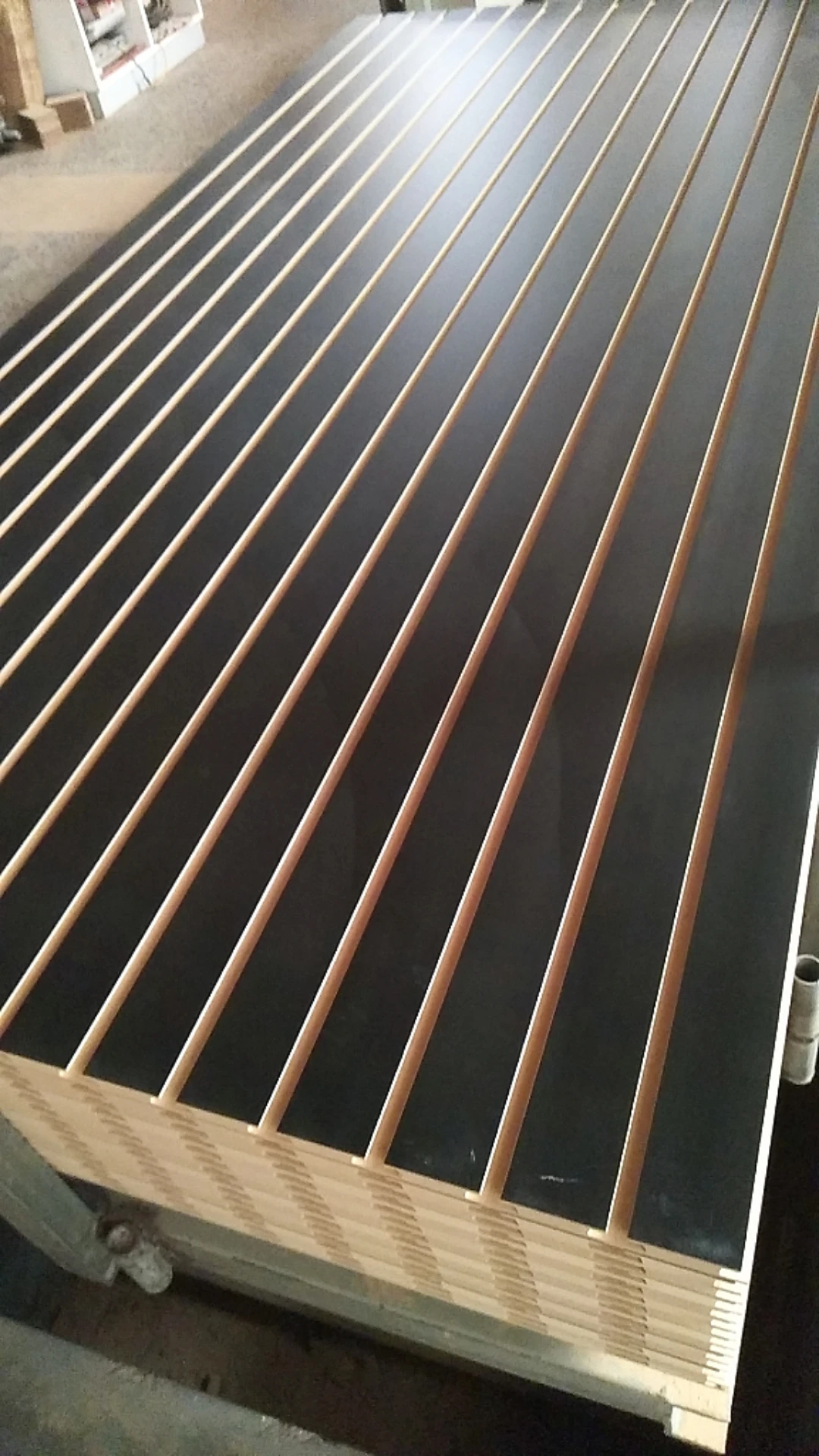 Slat Board,groove Mdf,slotted MDF for Slatwall Display