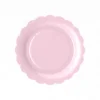 Rosa: piatti da 7 pollici * 10 pezzi