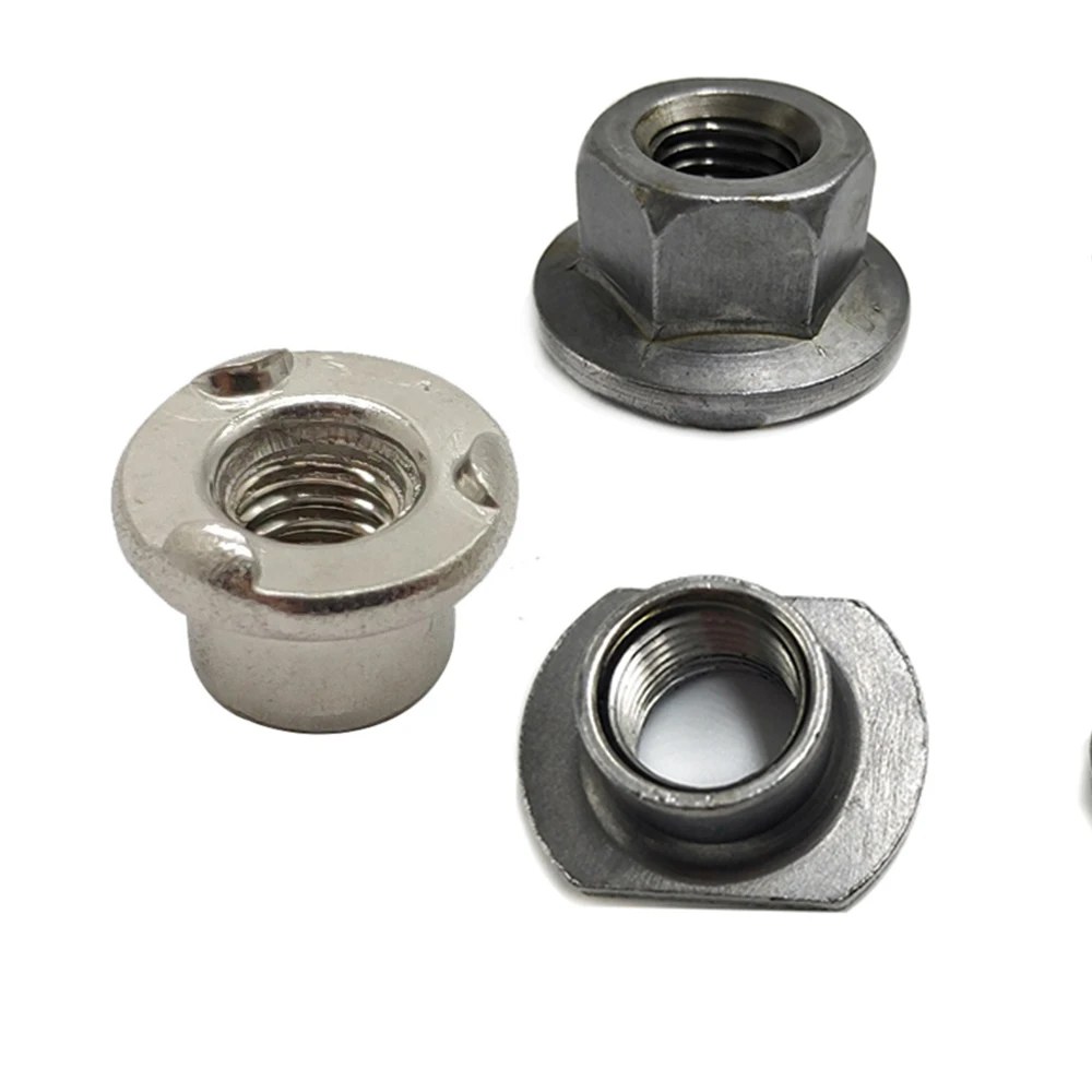 Toevoer Speciale Jis 1196 Standaard Puntlassen Moer Elektrode M5 M6 M8 M10 M12 Sus304 Lasnet Projectie