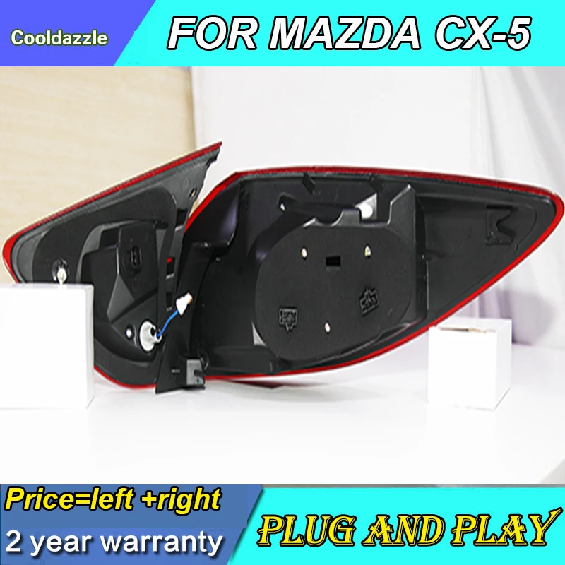 Piloto Trasero Para Mazda CX-5 2013-2016 – Luz De Freno Y Marcha Atrás, Plástico Resistente, Fácil Instalación