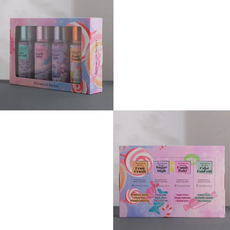 She Is Victoria Style Fresh Floral Body Spray Bottle Perfume Box