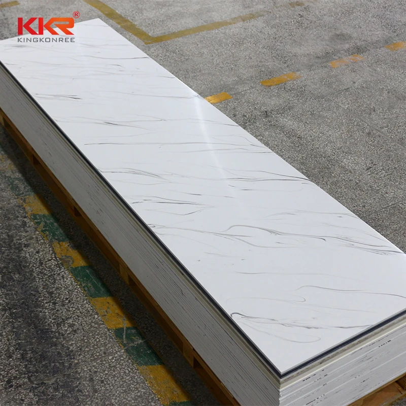 Decoration Building Material Artificial Stone Solid Surface Sheet for Bathroom Top Kitchen Countertop