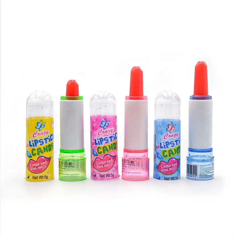 Candy Party Princess Fruit Lipstick Shape Hard Candy