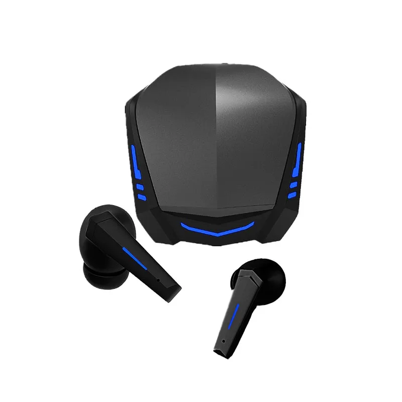 Игровые bluetooth-наушники со светодиодной подсветкой 5 1 настоящие беспроводные игровые TWS-наушники