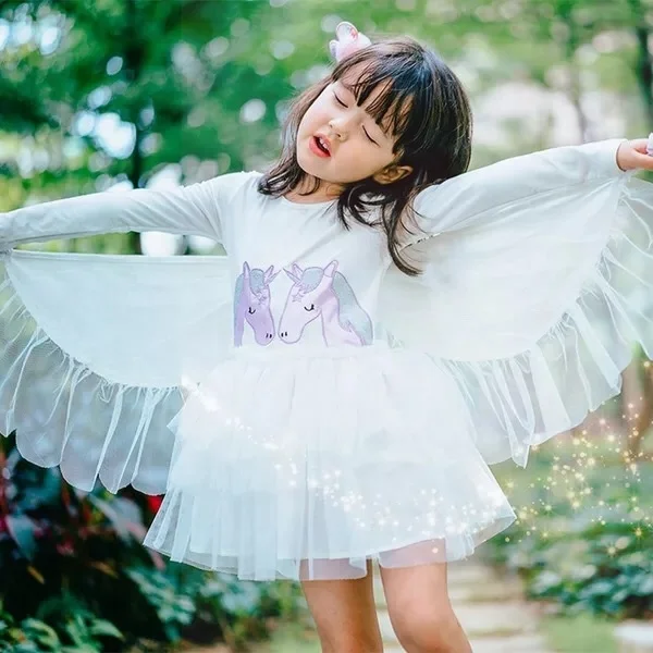 Sweet Toddler Unicorn Dress Baby Girl 