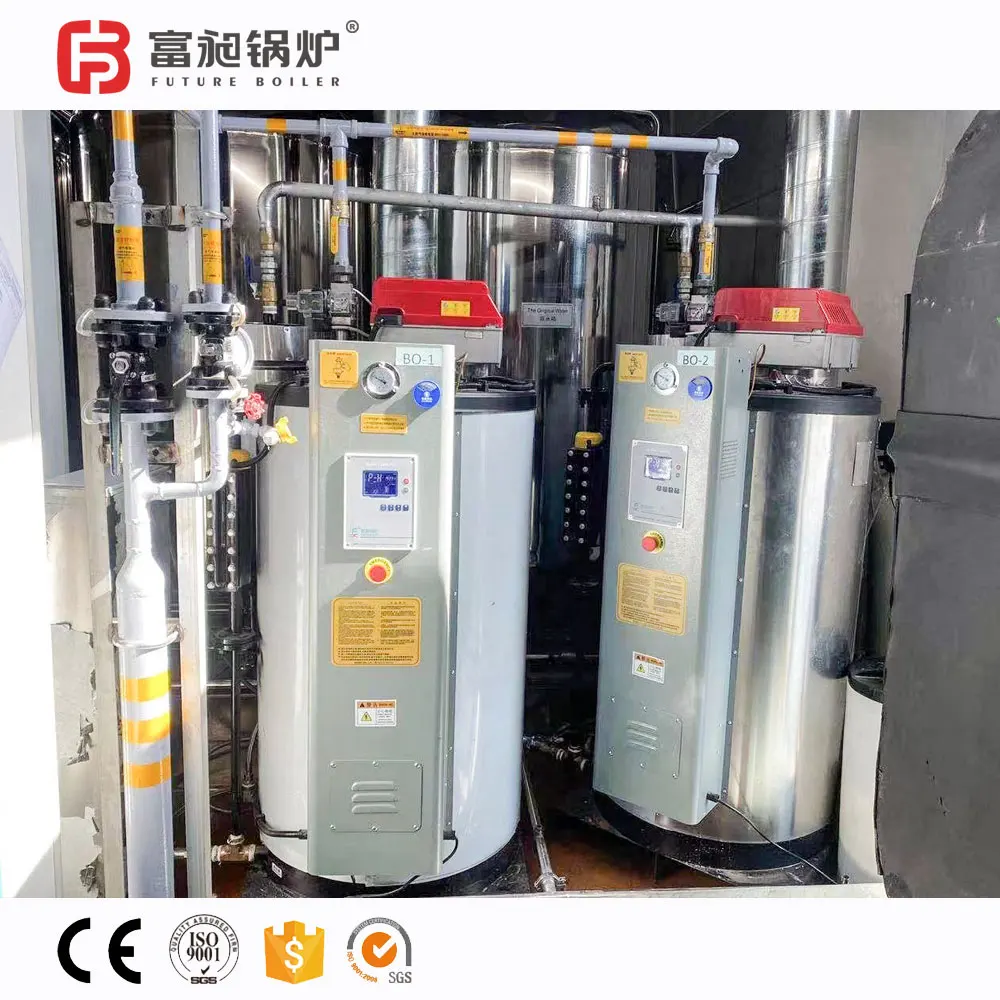 Gas/Oil Fired Steam Boiler with Fire Tube Efficient Heating Boiler for Milk & Honey