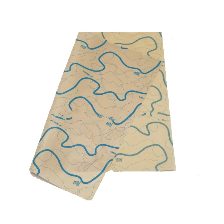 Custom Printed Logo Garment Tissue Paper Clothing Wrapping Tissue Paper With Packing Box Sticker