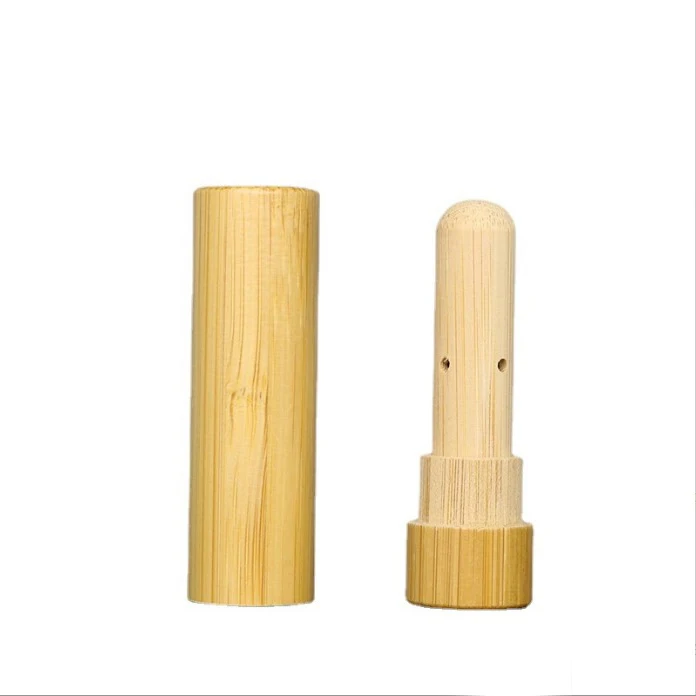 eco defuser bamboo aroma essential oil nasal inhaler tube 5ml