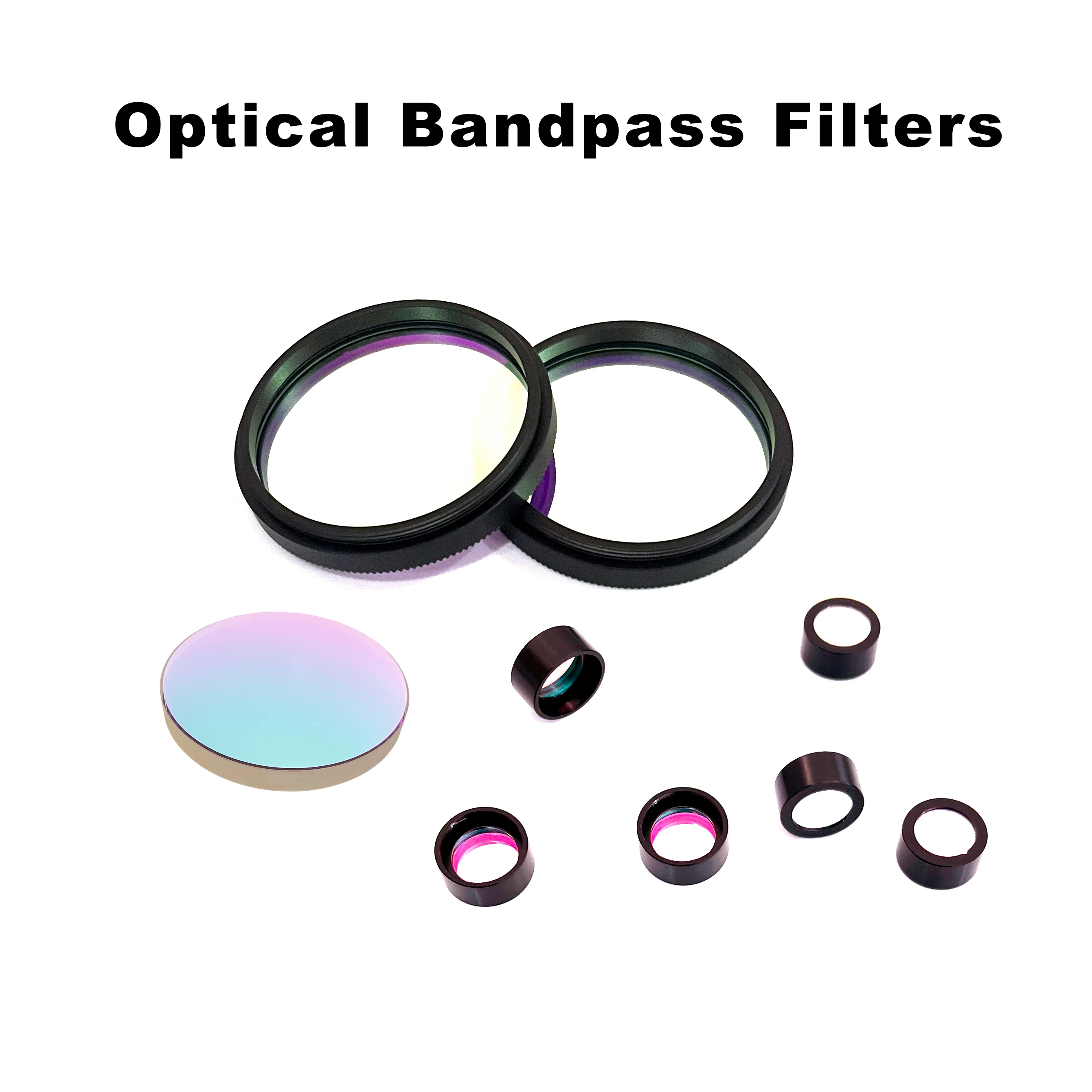 Od8 Ultradeep Blocking Optical Filters 485nm 535nm Manufacture Custom
