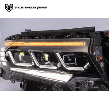 トヨタ ランドクルーザー プラド 150用 3レンズLEDヘッドライトセット