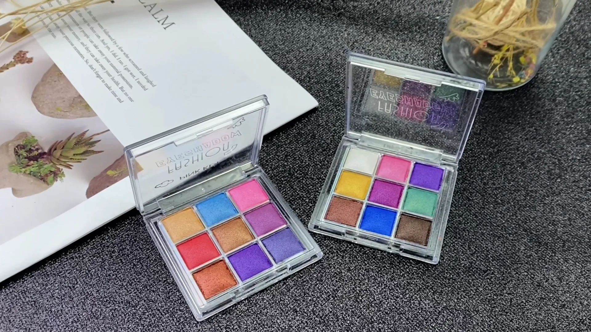 Makeup Cosmetics Supplier Oem Vegan Custom Eye Shadow Palette Private Label 35 Colors Eyeshadow