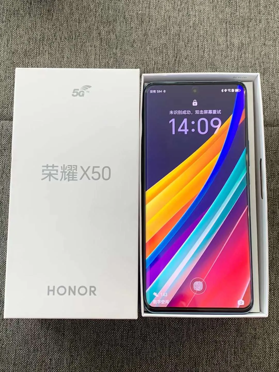 Original for Honor X50 mobile phone 1.5K ultra clear eye protection hardcore curved screen 5800mAh battery smartphone used A+