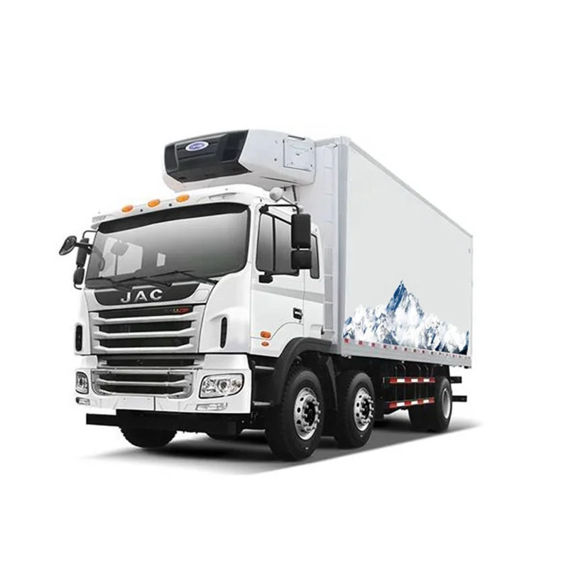 refrigerated milk truck