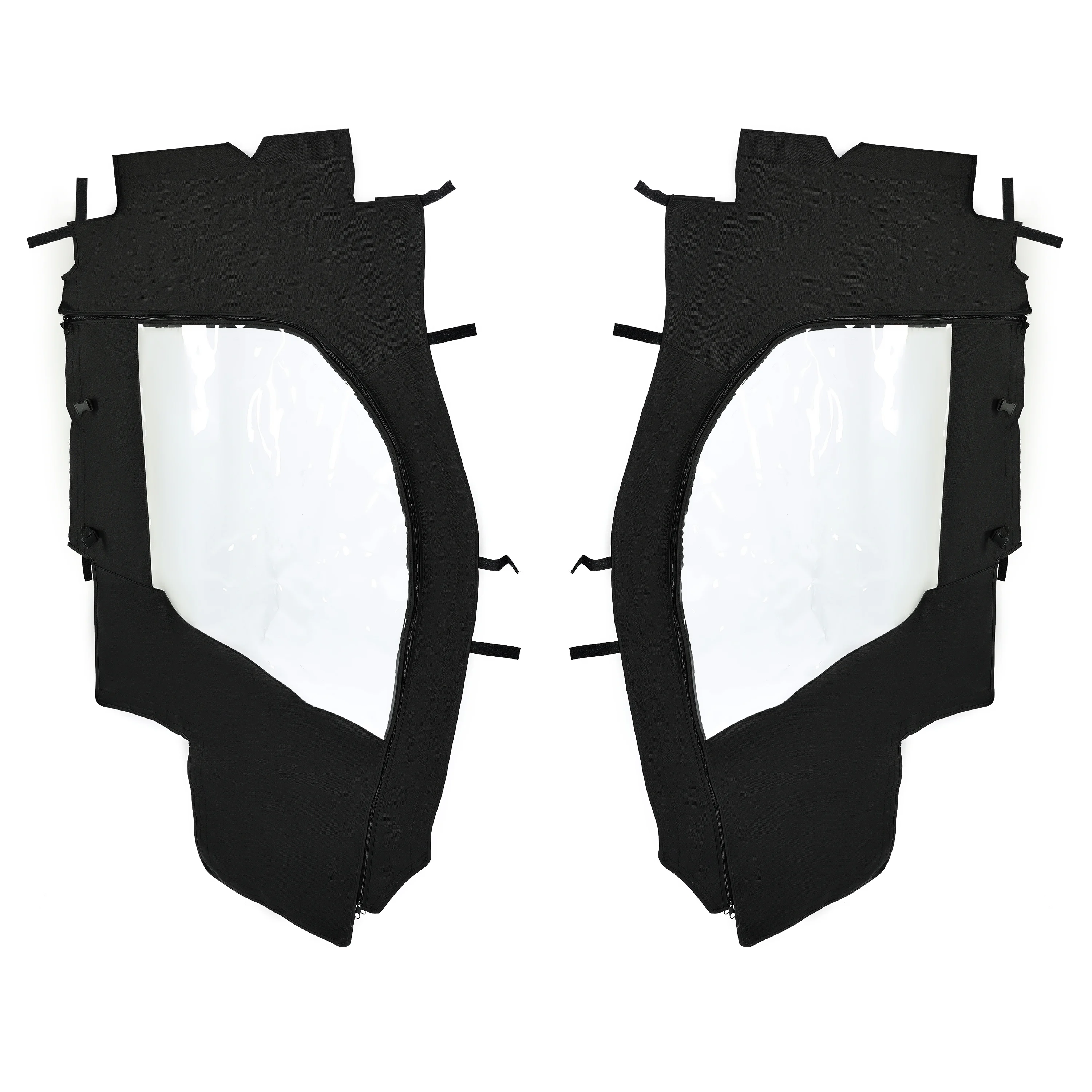 Upper Soft DOORS for CF Moto Zforce 500 800 800EX 1000 W/zippered