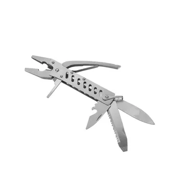 Multi-function pliers combination folding knife Outdoor emergency tool Folding knife Home bottle opener