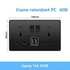 Presa UK con 2 USB