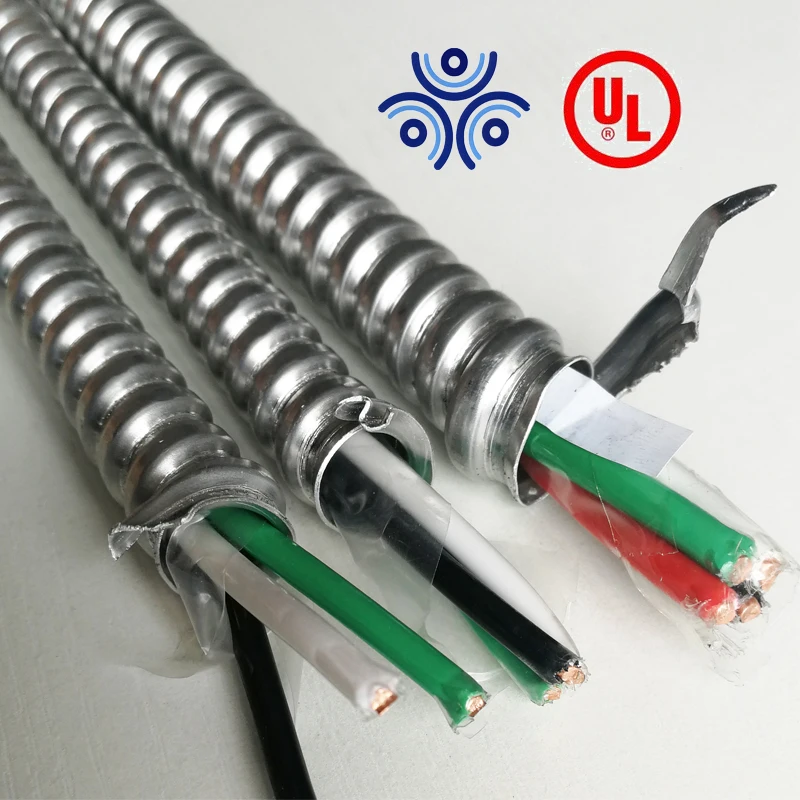 Huatong RNEDA HT Cables UL1569 E466697 MC BX AC90 ACWU90 TECK90 Cables for Construction Wet Locations Dry Locations