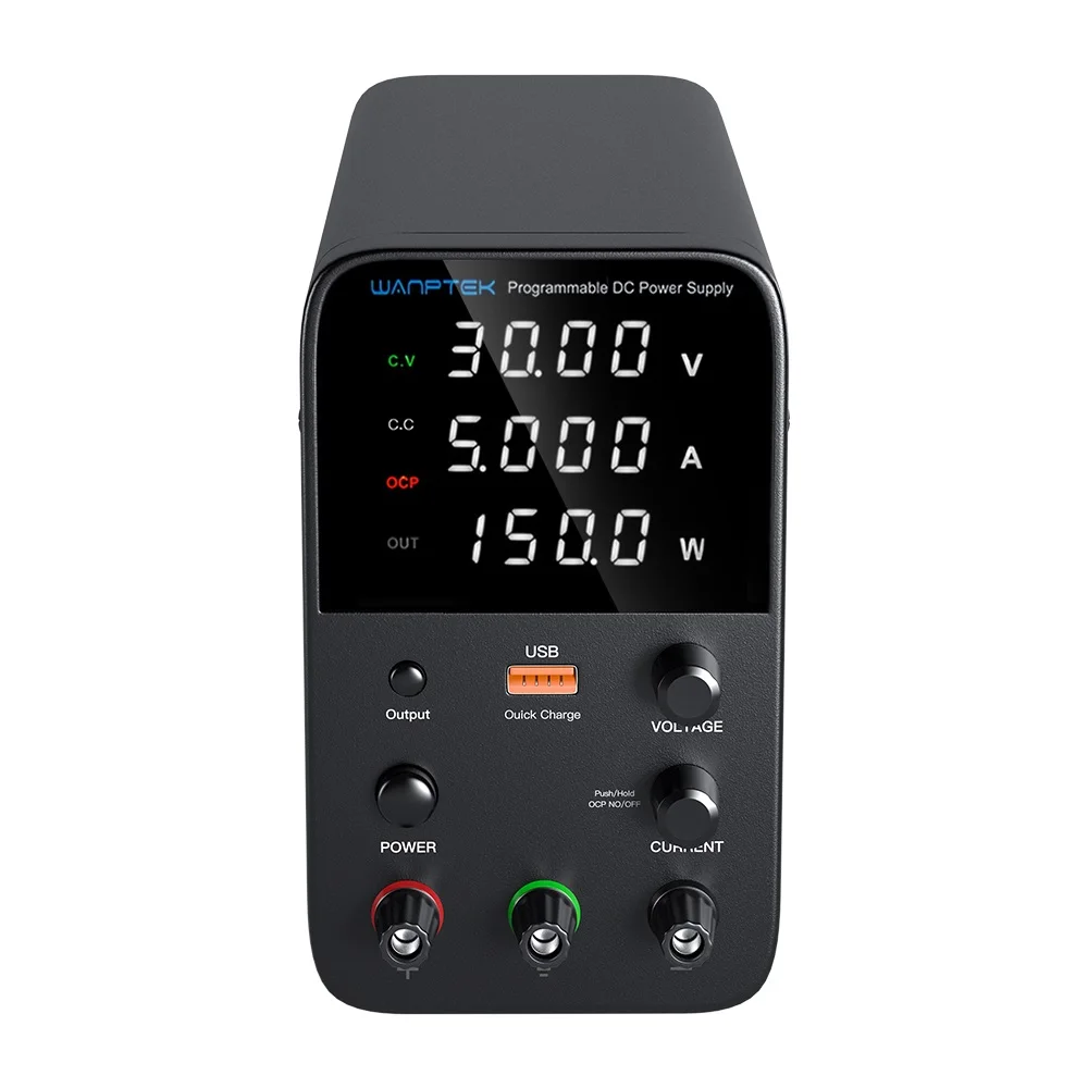 Wanptek WPS305H 110V/220V 可変調整式スイッチング電源 30V 5A DC