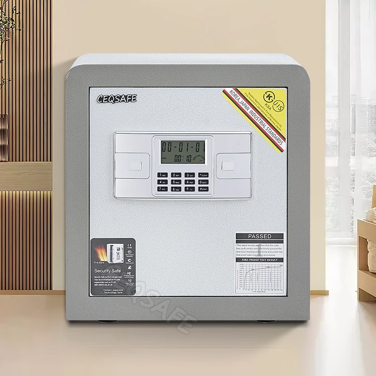 CEQSAFE Korea Electric Lock Digital Safe Booil Box Fireproof Resistance Safes supplier