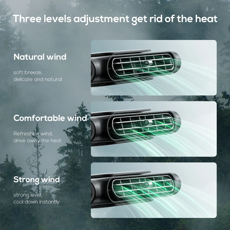 Cf03 Portable Cooling Fan, MEMO, 5V, 2A, ABS - detail 12