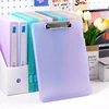 A4 Storage Clipboard Transparent Purple