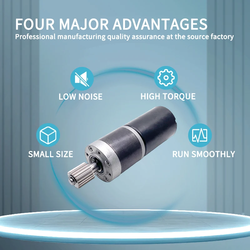 Shen Zhen TTMOTOR 24V 500ppr Encoder 5000rpm Electric Gear Motor Used in Medical Products 12V Brushless Geared Dc Motor