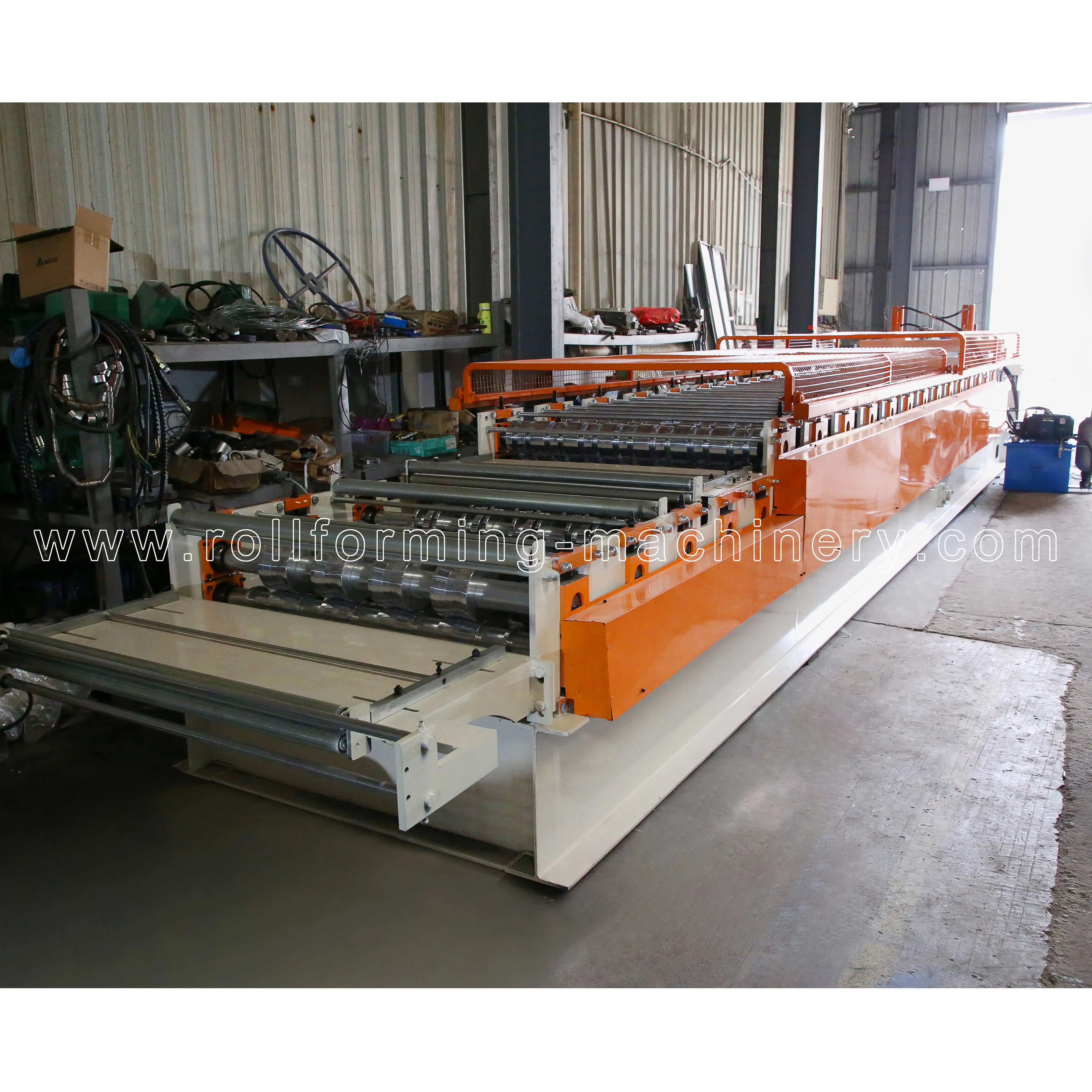 Factory Prices Good Quality  Double Layer Metal Roll Form Tile Making Roof Machine