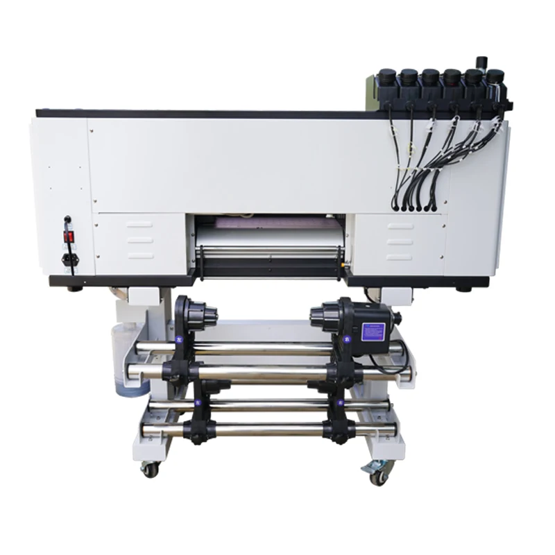 Factory Printing Machine UV DTF Transfer XP600 I1600 Head Sticker  Printing Machine  UV Dtf Printer With Varnish