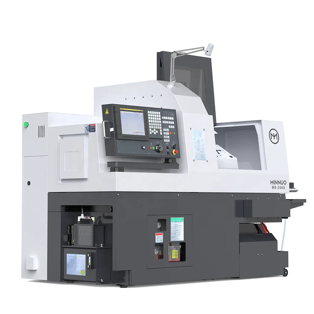 Precision Engineering Swiss Type CNC Lathe with Sliding Headstock