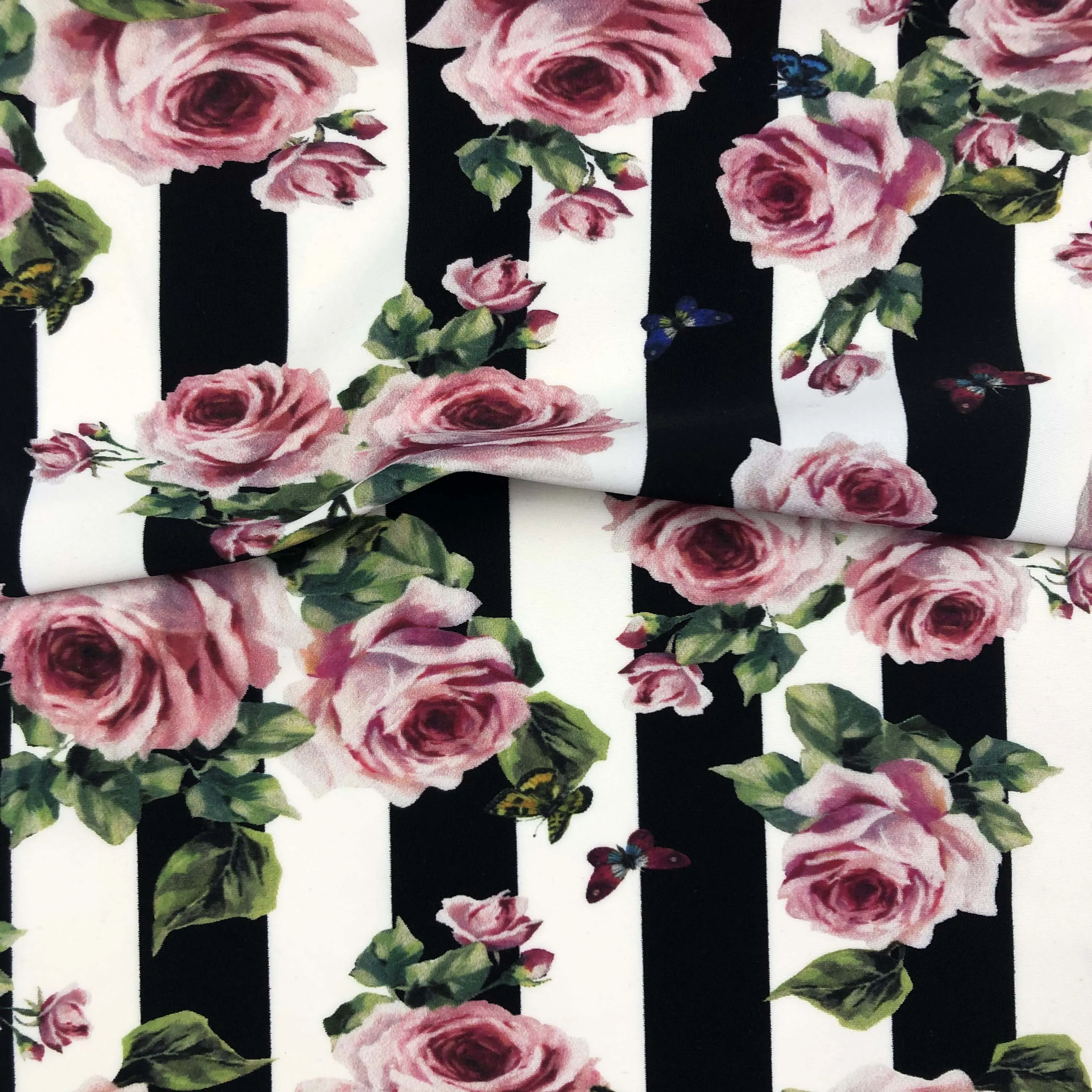 Polyamide Tropical Pattern Custom Digital Print Fabric for Swimwear