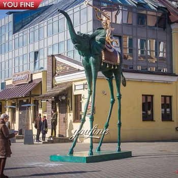 公園のための有名なブロンズサルバドールダリ象の像| Alibaba.com