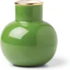 Small green vase
