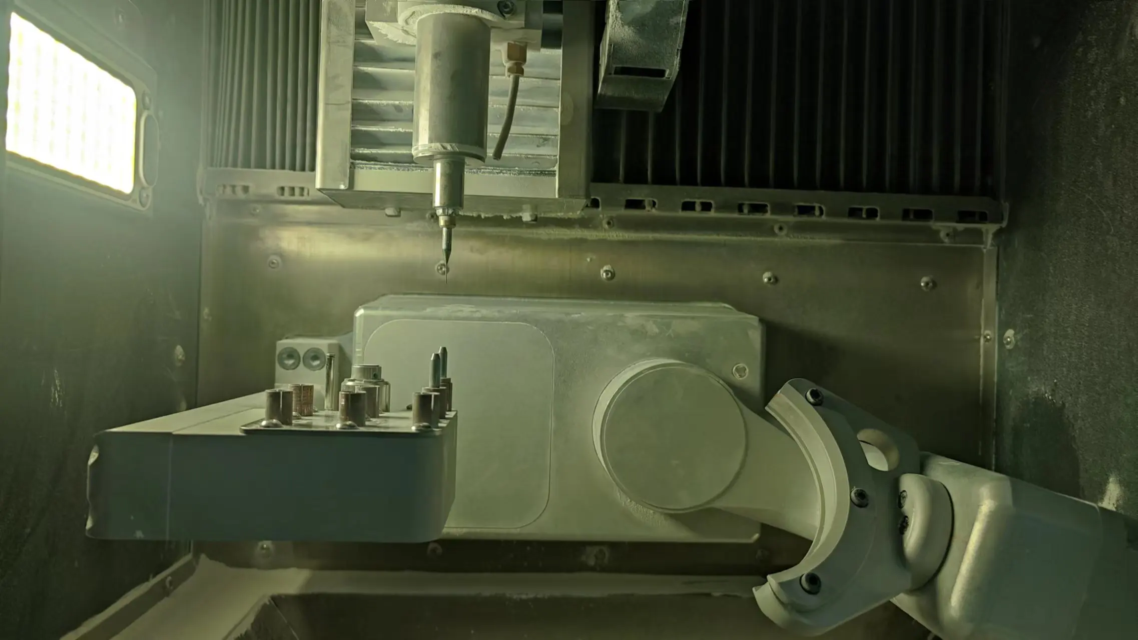 Yucera 5axis Milling Machine YRC-5X Cad Cam Milling for Dental Lab Milling Zirconia Material