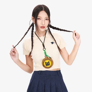 NOXXON Mini Coin Bag Custom Embroidery Small Hanging Jewelry Nylon Bag Lovely Change Wallet Money Bag