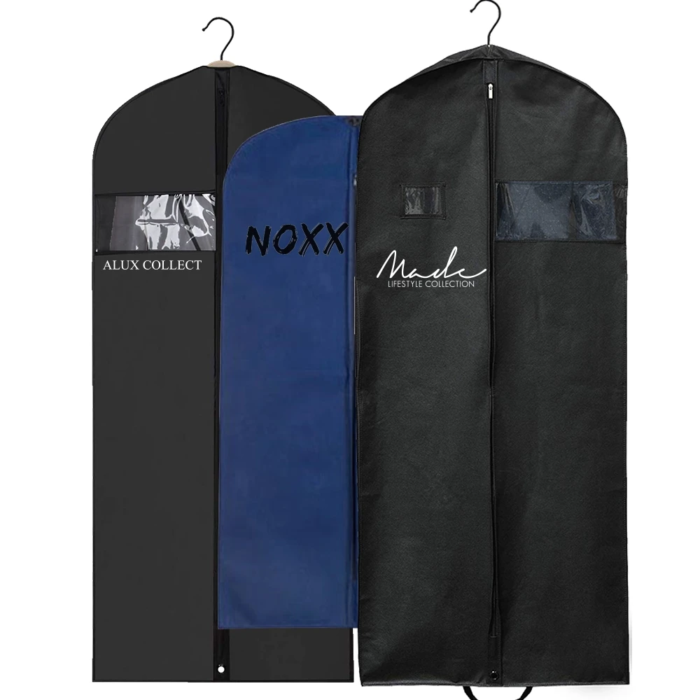 Wholesale Fashion ecological friendliness luxury suit bag garment suit  cover bag luxury garment bag From m.