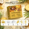 Ananas et noix de coco