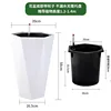 Lavabo alto a forma di diamante 8008 con ruote sul fondo