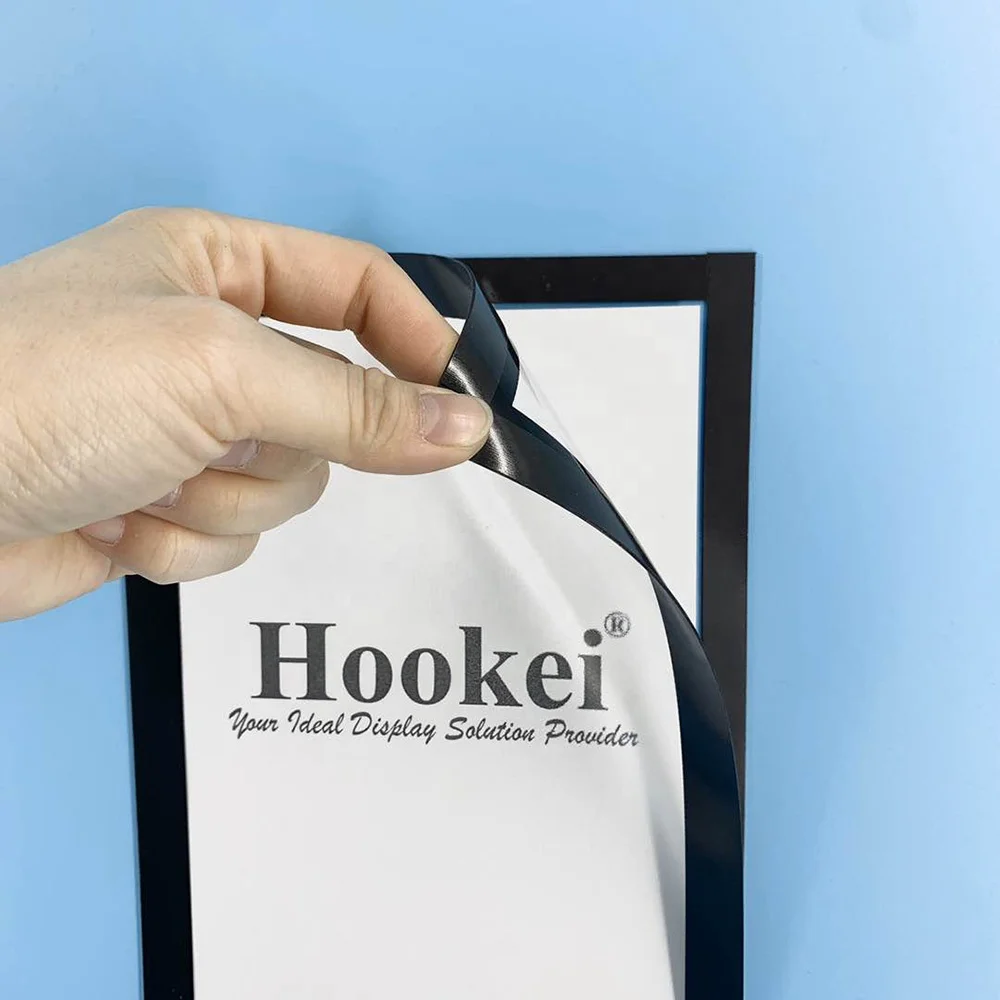 A3 прозрачная прочная мягкая клейкая магнитная ПВХ рамка для документов