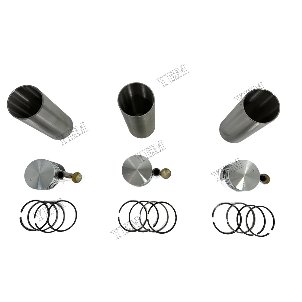 Cylinder Liner Kit Fit for Mitsubishi K3B Engine 6