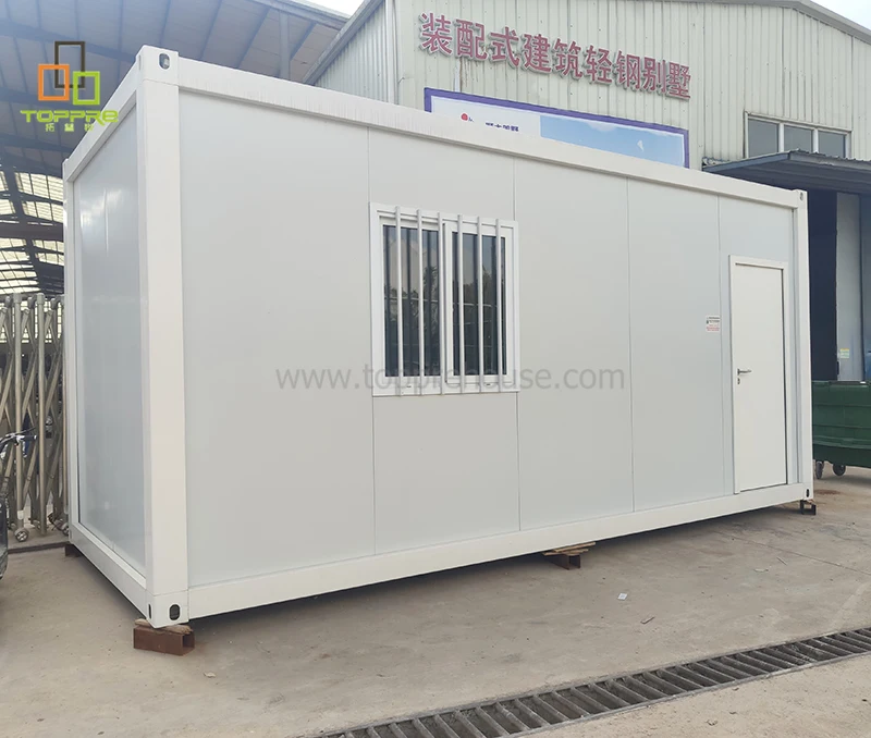 TOPPRE Luxury Container Double Room Houses Set Quick Construction Campsite Homes Puerto Casas Prefabricated Detachable Container