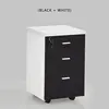 Armoire noire et blanche